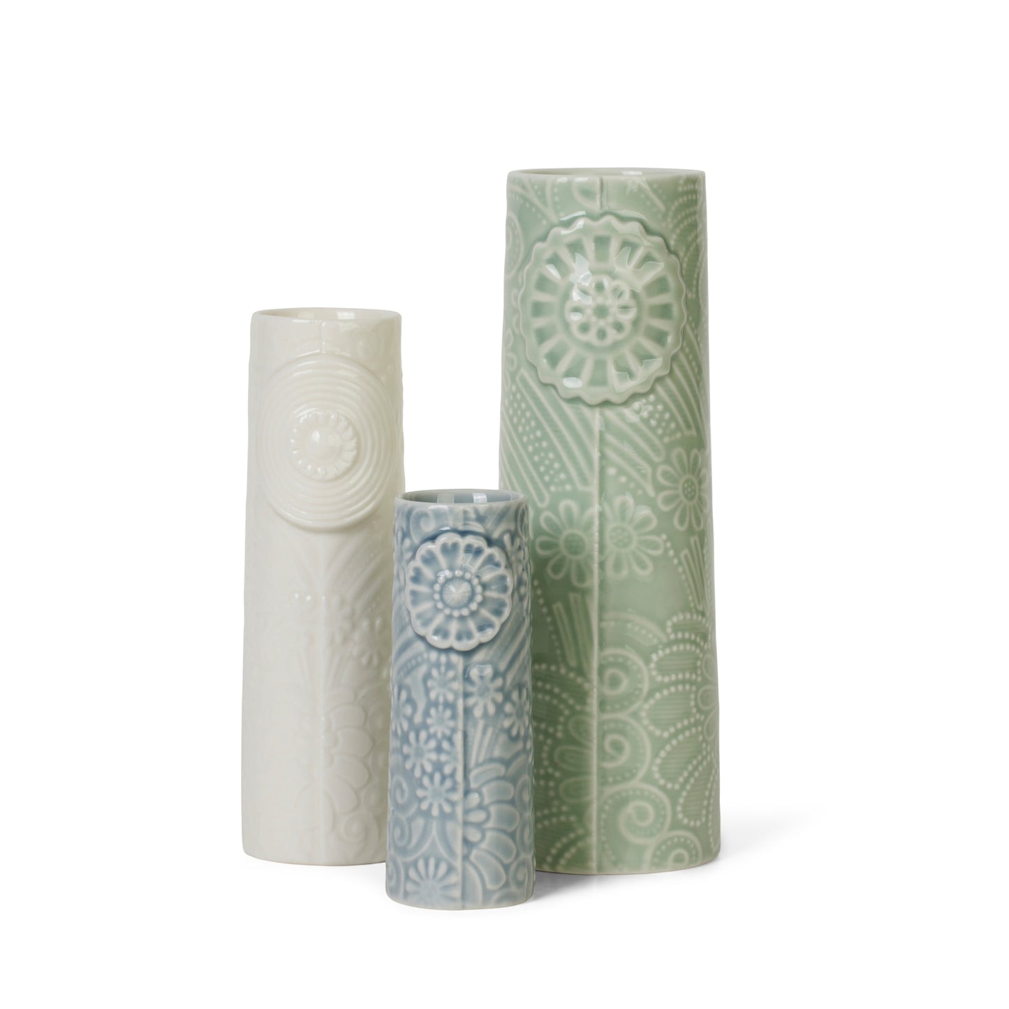 Pipanella Flower Micro Blue Grey vase