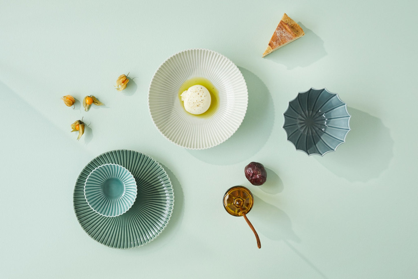 Samsurium Serving - grey Bowl