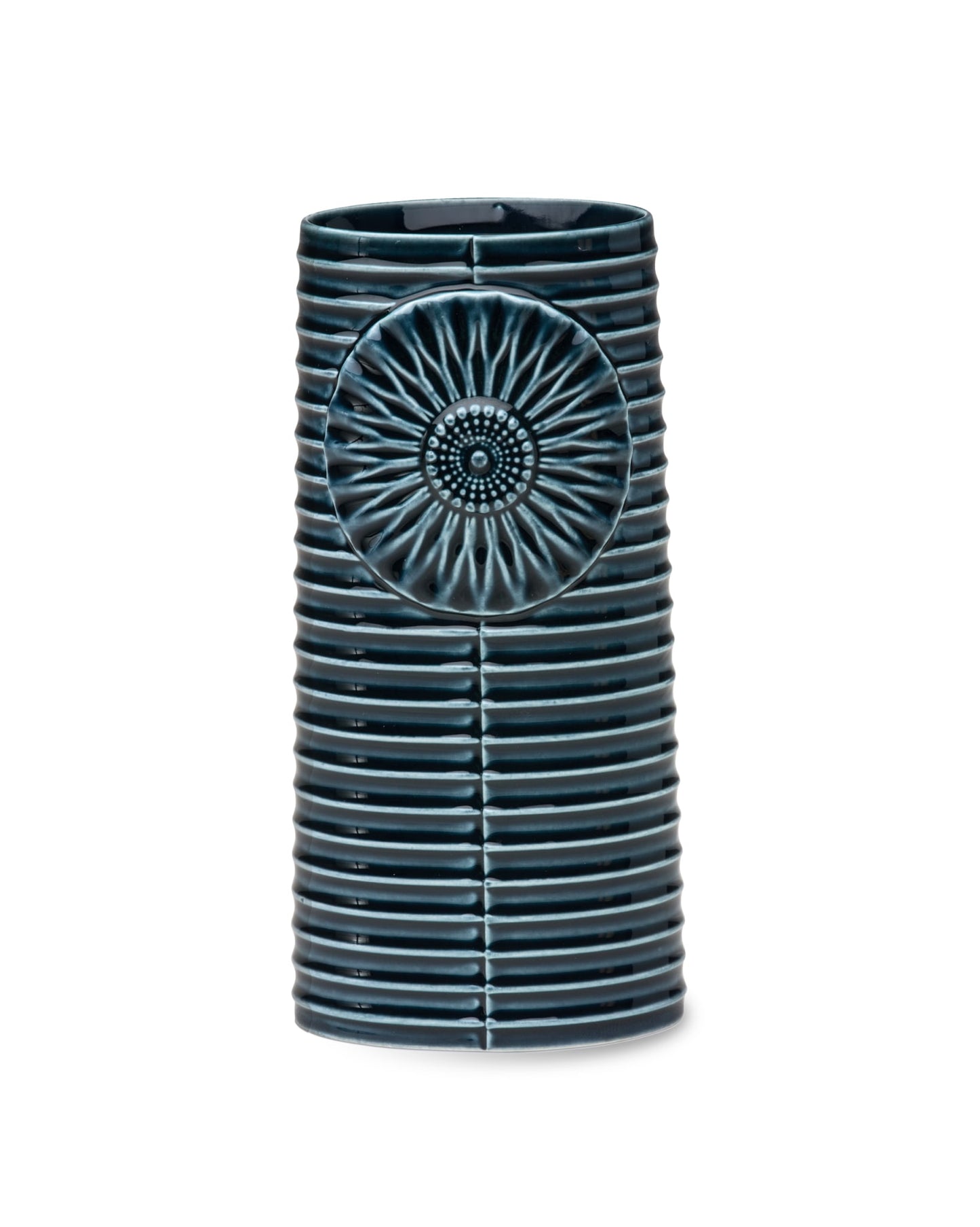 Pipanella Lines Oval Petrol vase