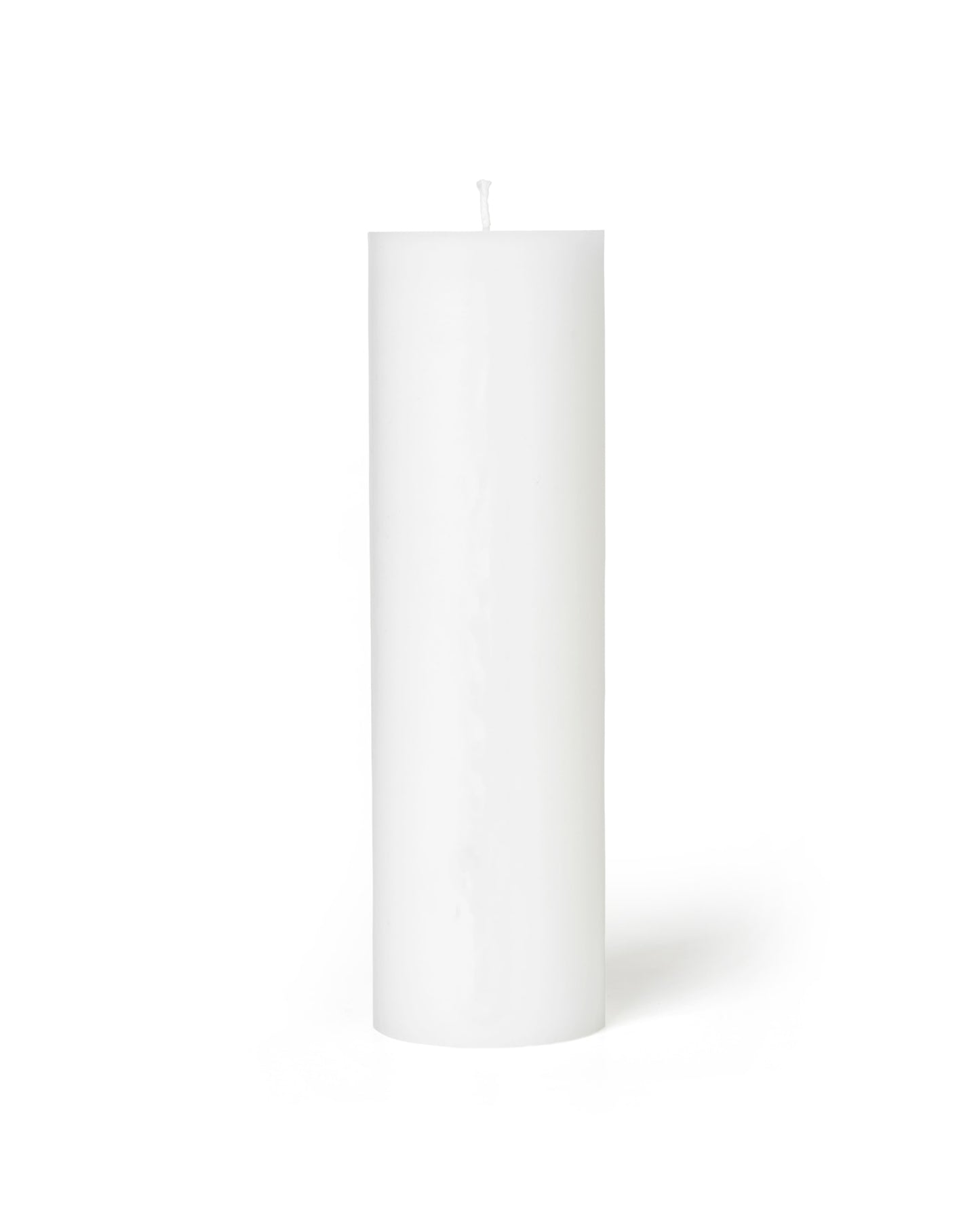 Candle for Big Bear & Deer & Fawn 6x20 cm. white