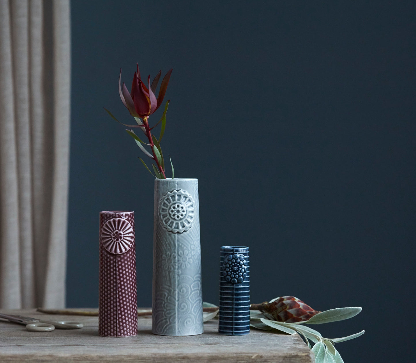 Pipanella Dot mini, aubergine, vase