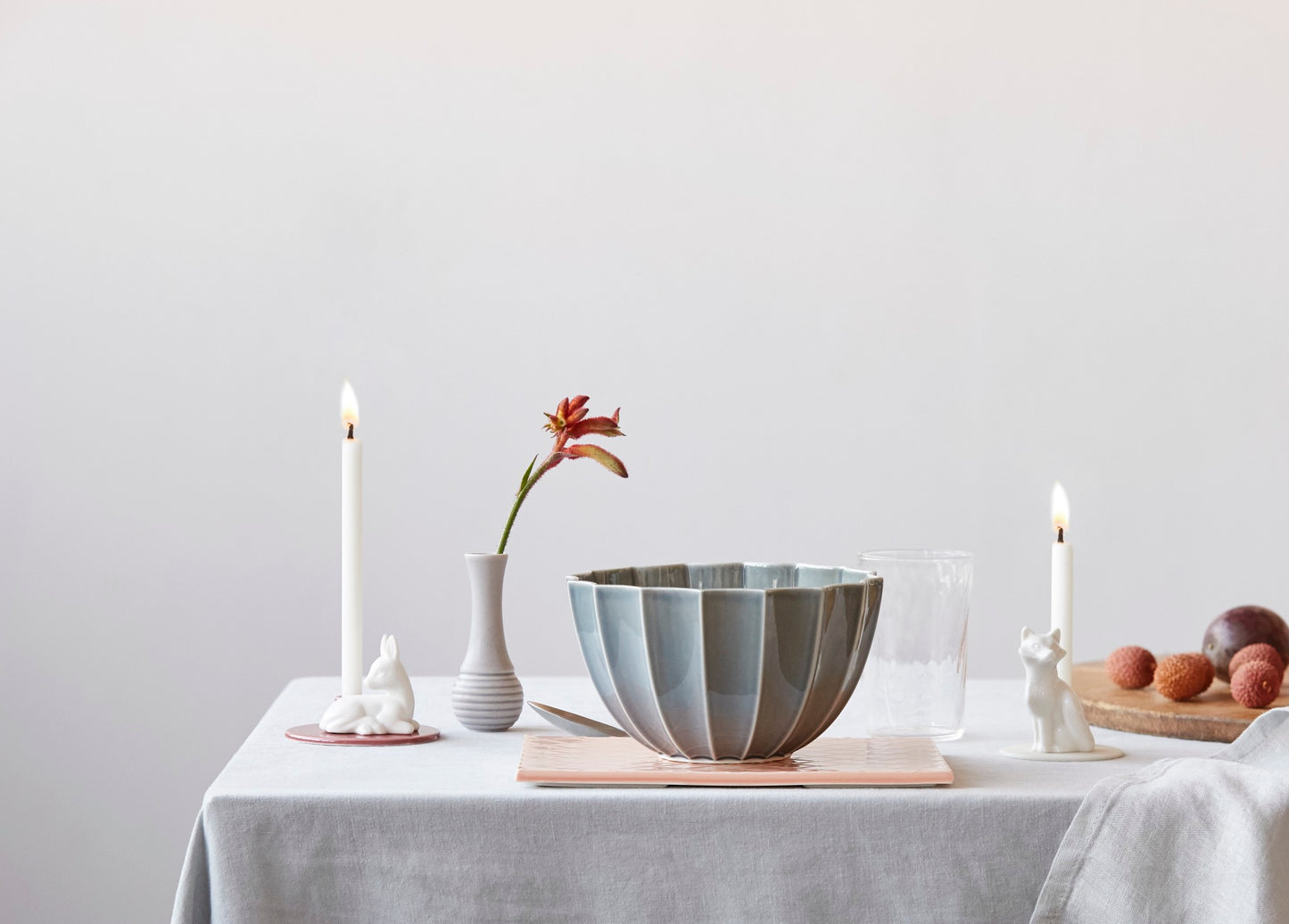 Sweet Stories Fox candlestick