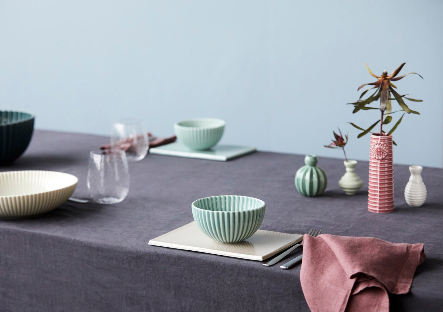 Samsurium Snack Bowl in Celadon