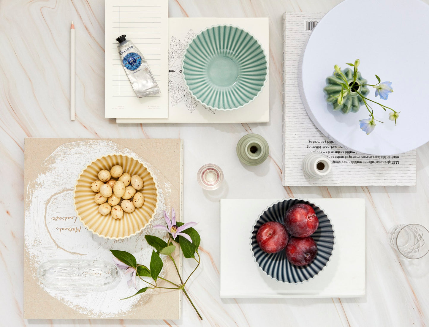 Samsurium Snack Bowl in Celadon