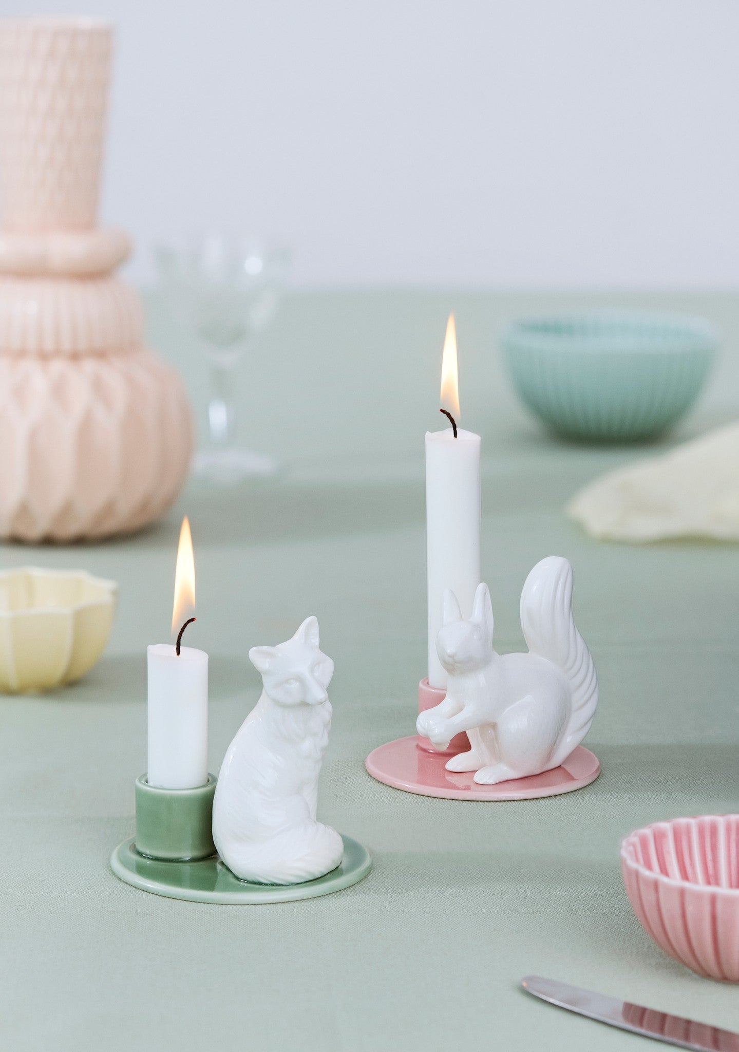 Sweet Stories Large Squirrel, Blush