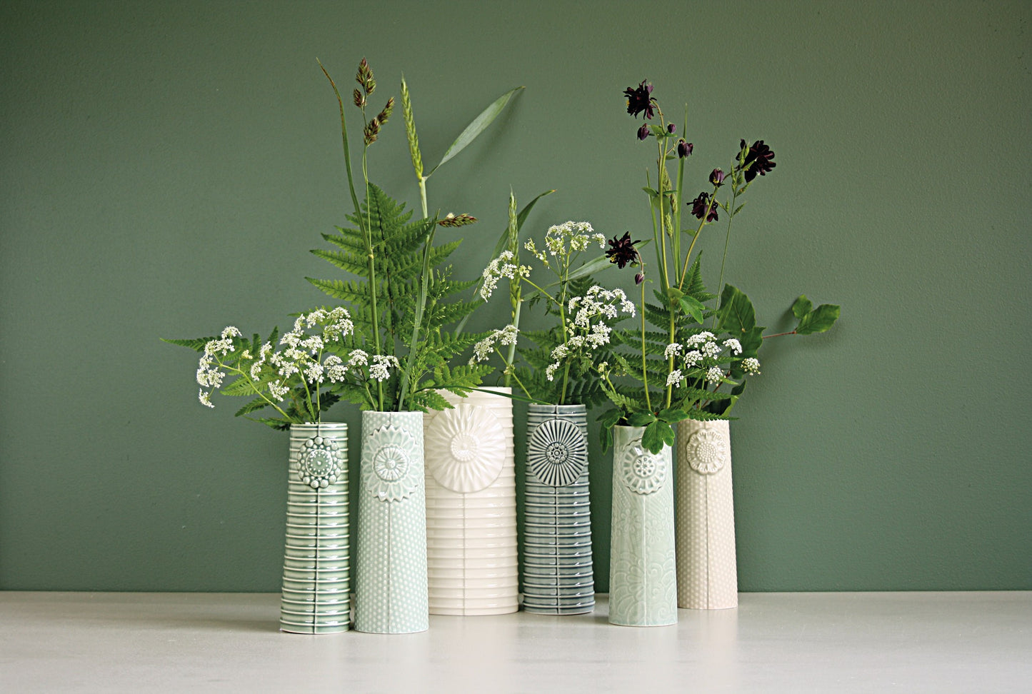 Pipanella Dot medium, celadon, vase
