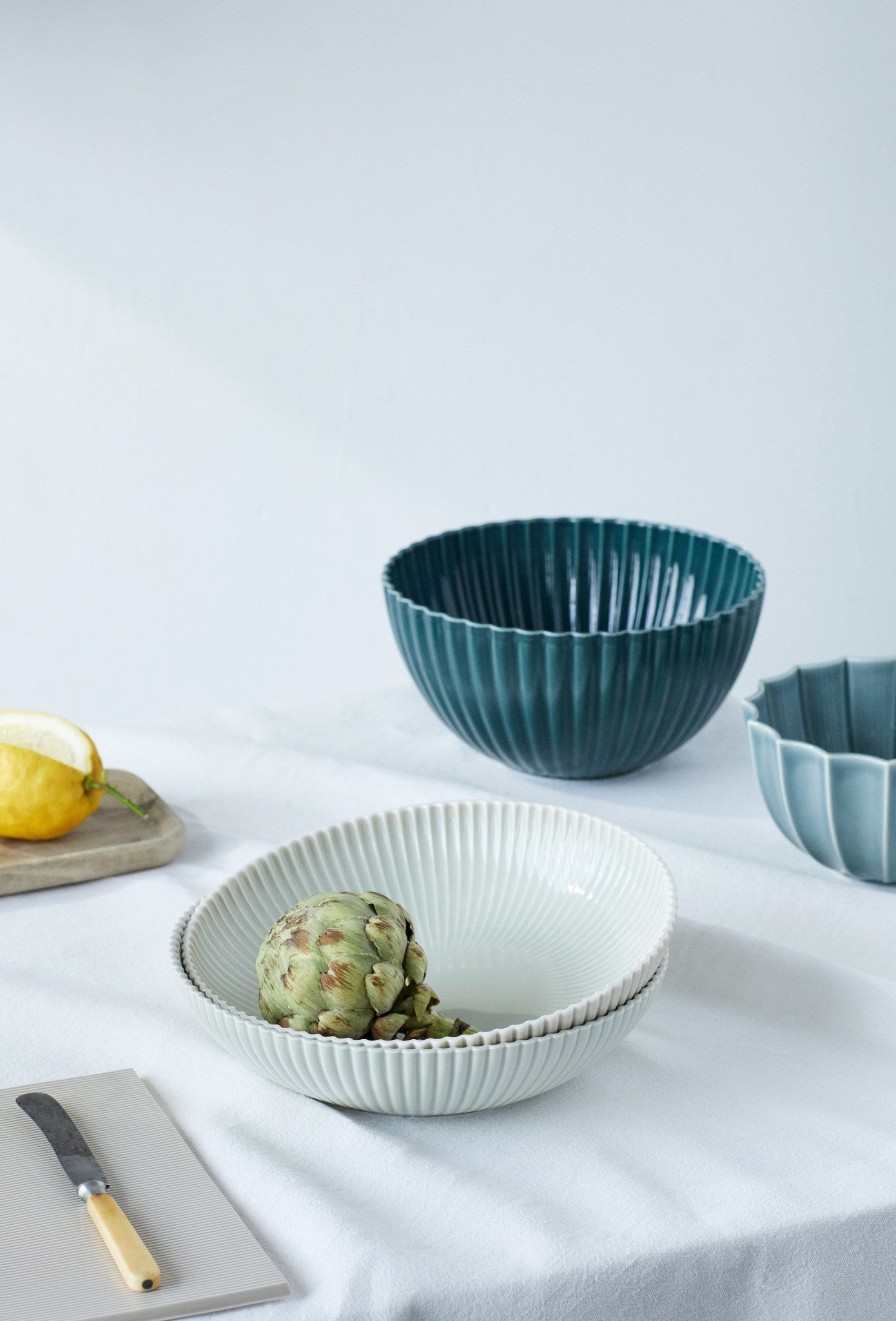 Samsurium Serving - grey Bowl