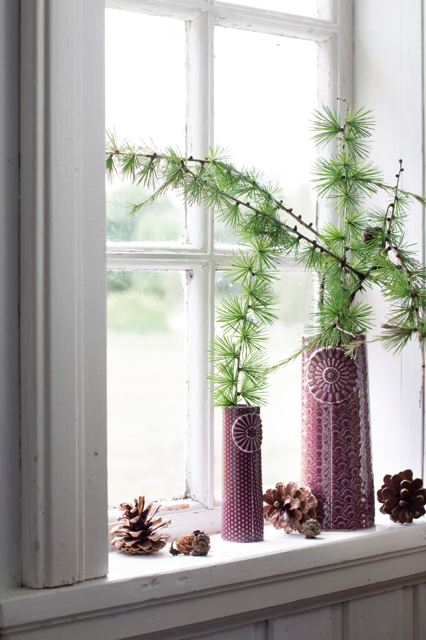 Pipanella Dot mini, aubergine, vase
