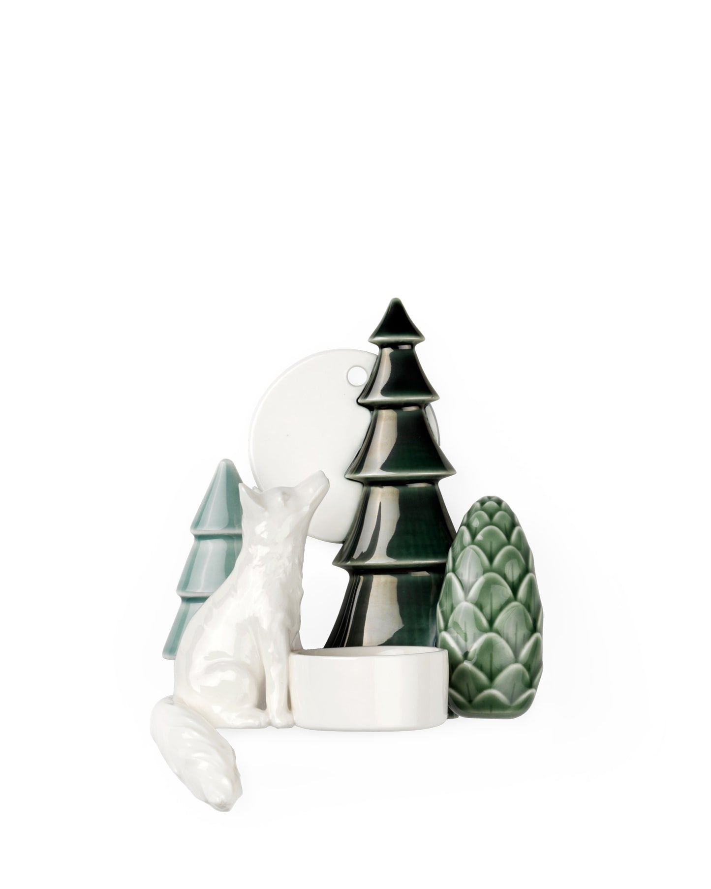 Winter Stories Fox Wall Votive