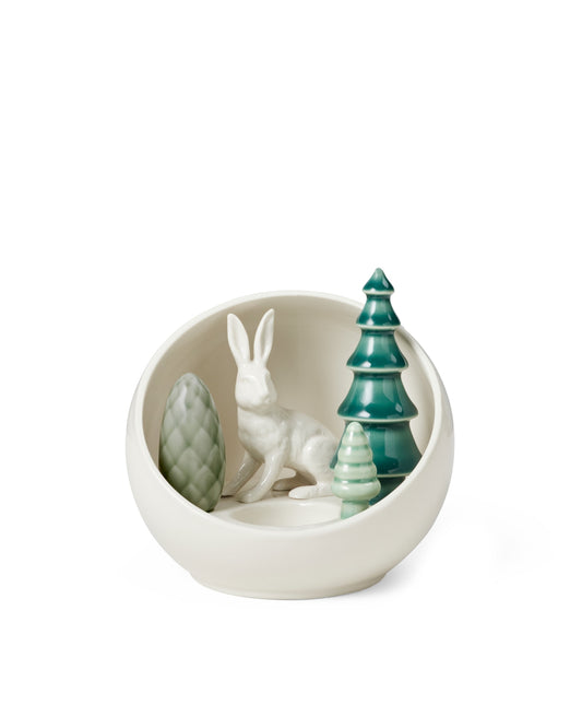 Winter Stories Hare Votive Ball