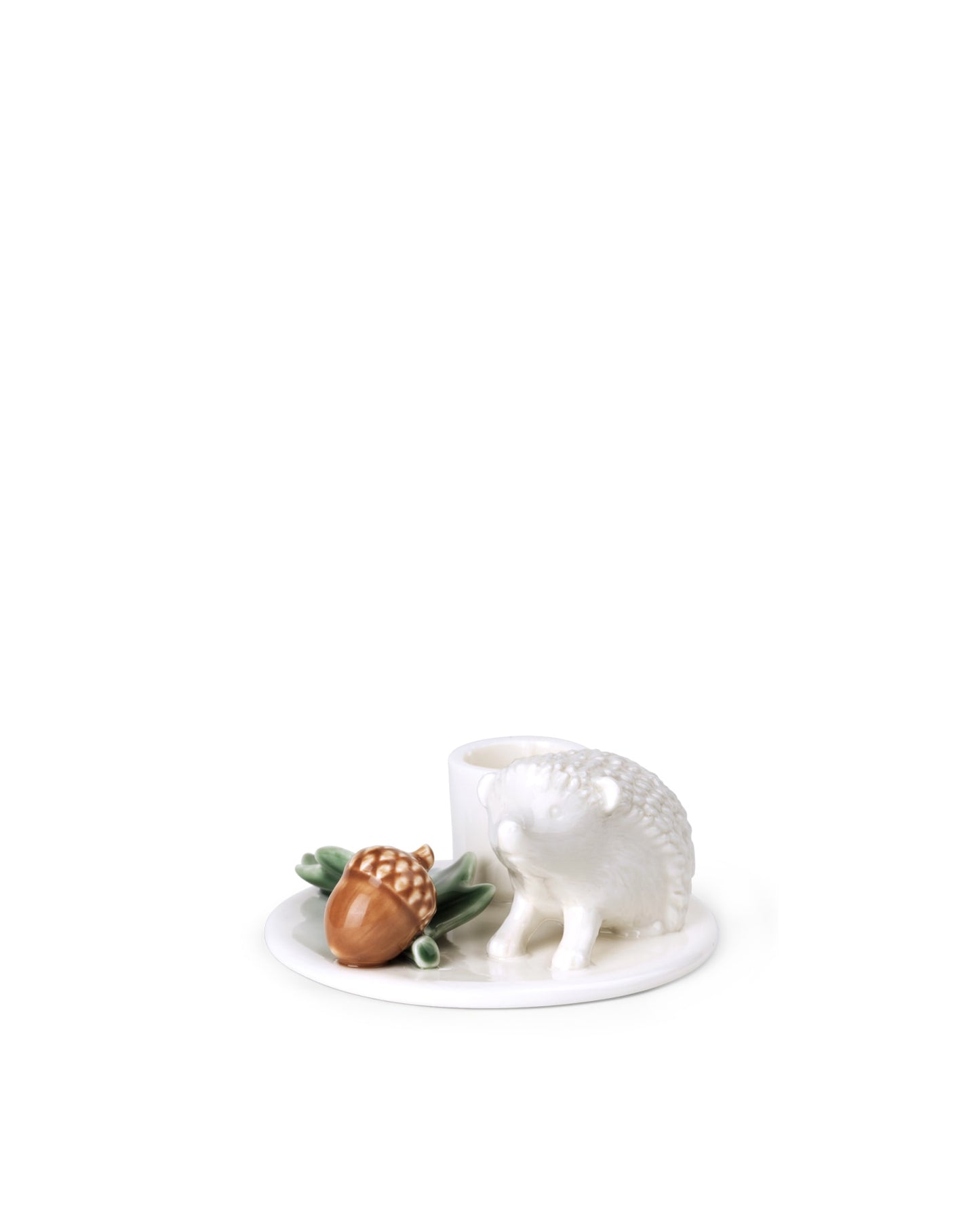 Winter Stories Hedgehog Candlestick