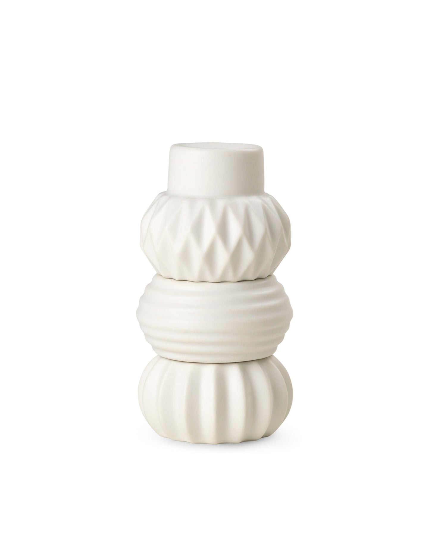 Samsurium Candlestack white set of 3 pcs.