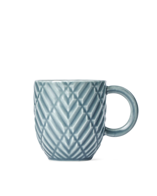 Samsurium Art deco mug, Bluegrey