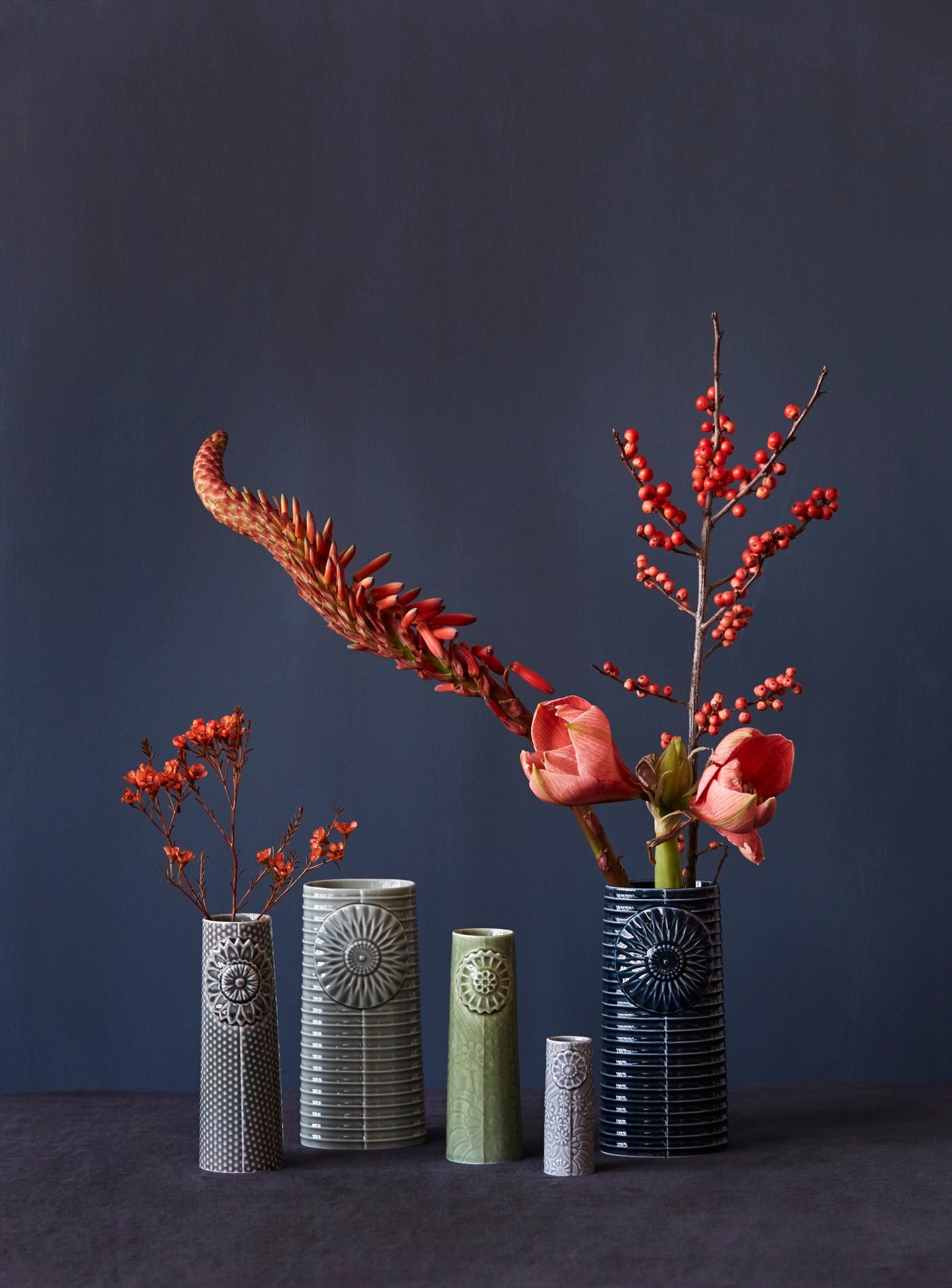 Pipanella Dot Medium dark vase