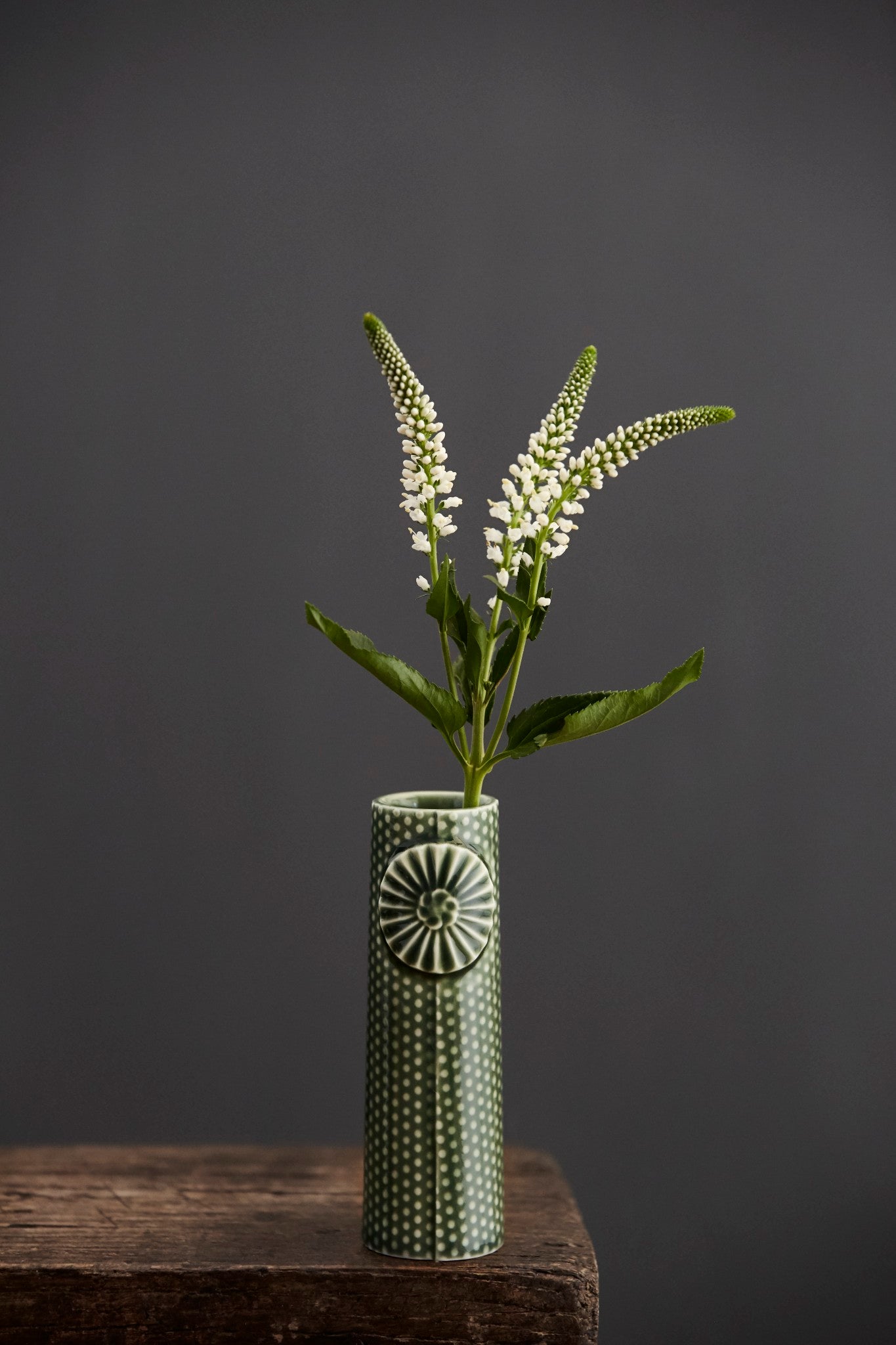 Pipanella Dot mini vase, grøn