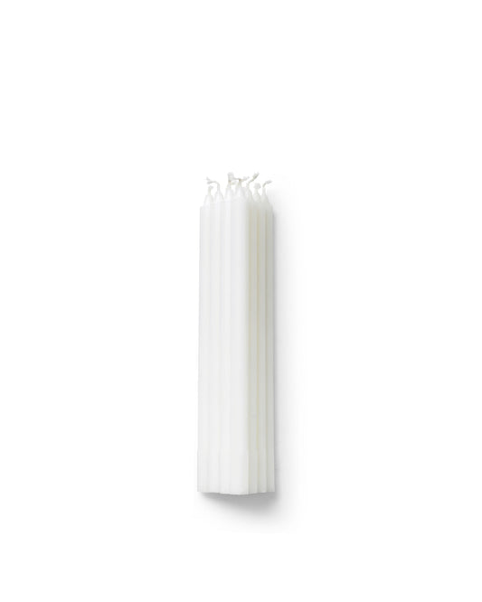Candles for Flocks and Sweet Stories Ø 13 mm. 10 pcs., white