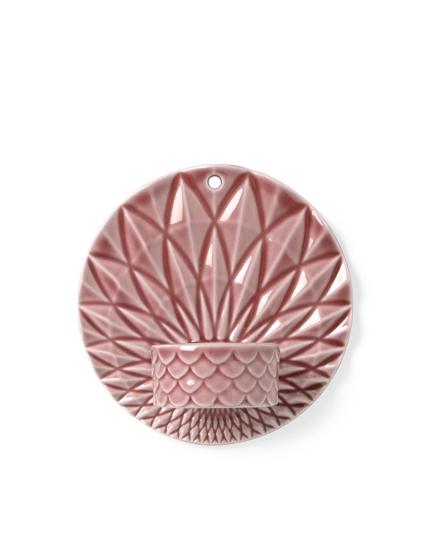 Pipanella Wall Votive Scales Dusty Rose